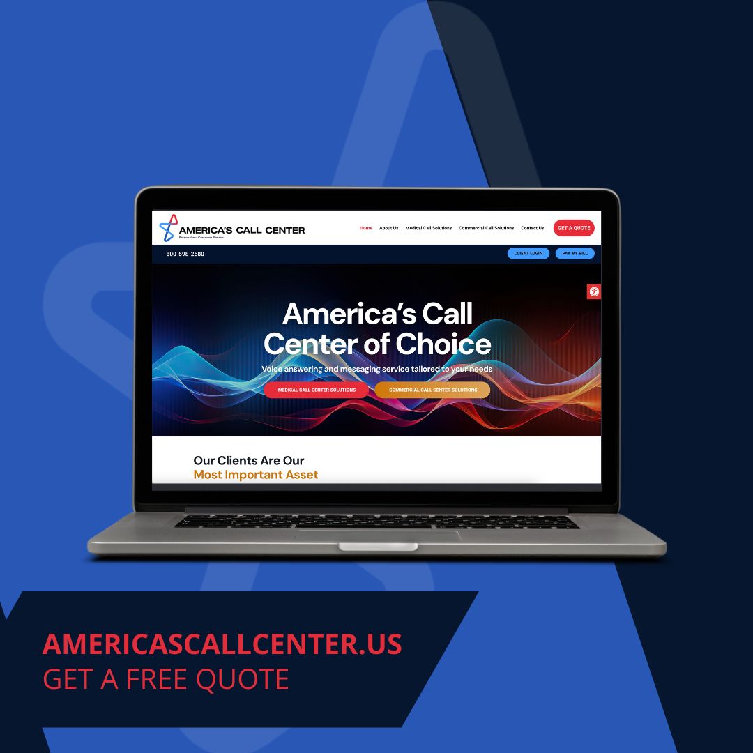 Americas Call Center branding Americas Call Center branding