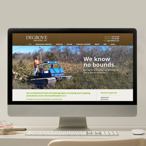 Degrove Surveyors Website Design Portfolio Degrove Surveyors Website Design Portfolio