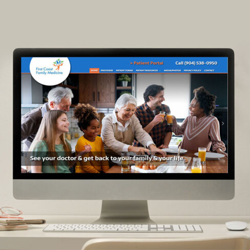 First Coast Family Medicine Website Design Portfolio First Coast Family Medicine Website Design Portfolio