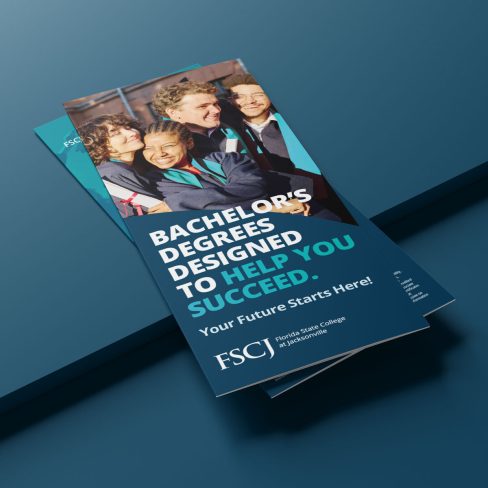 FSCJ Trifold Brochure Mockup Front FSCJ Trifold Brochure Mockup Front