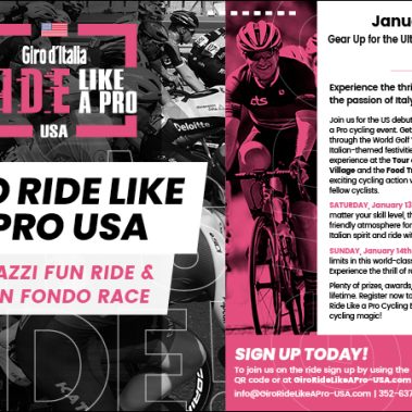Giro d'Italia ½ Page x Ad V
