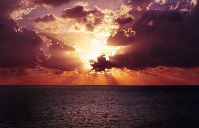 horizon sunset horizon sunset