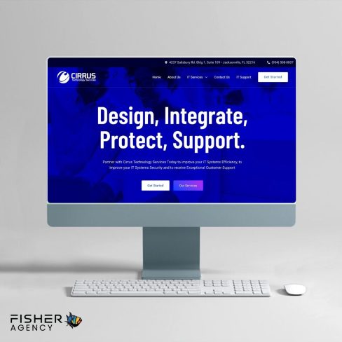 it managed service provider website design IT managed service provider website design