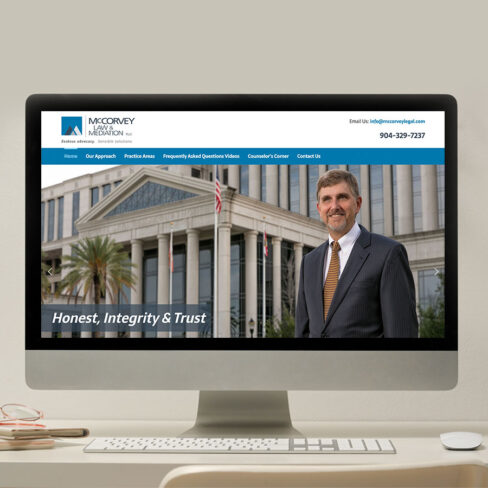 McCorvey Law Mediation Website Design Portfolio McCorvey Law Mediation Website Design Portfolio