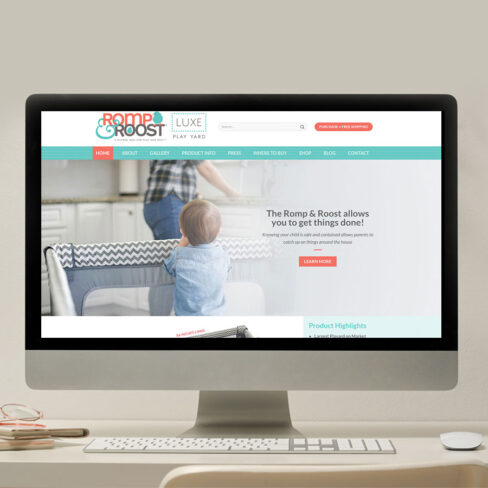 Romp Roost Website Design Portfolio Romp Roost Website Design Portfolio