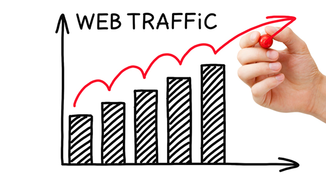 SEO increase web traffic SEO increase web traffic graphic