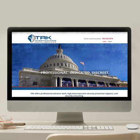 TRK Investigations Security Website Design Portfolio TRK Investigations Security Website Design Portfolio
