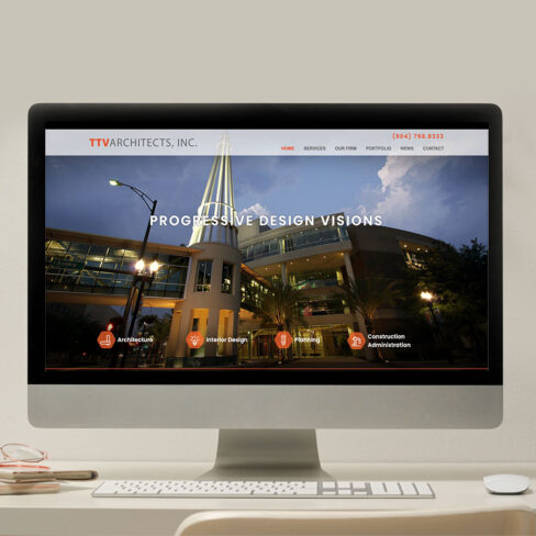 TTV Architects Website Design Portfolio TTV Architects Website Design Portfolio