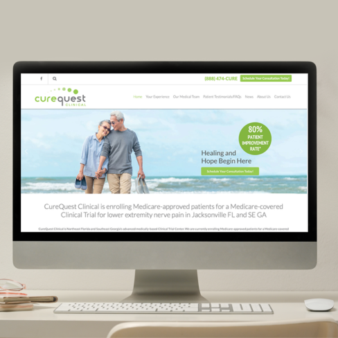 CureQuest Clinical website portfolio CureQuest Clinical website portfolio
