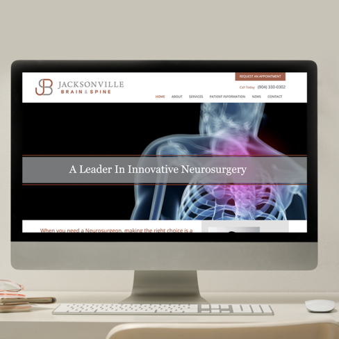 Jacksonville Brain Spine website portfolio Jacksonville Brain Spine website portfolio