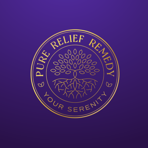 pure relief branding website design pure relief branding website design