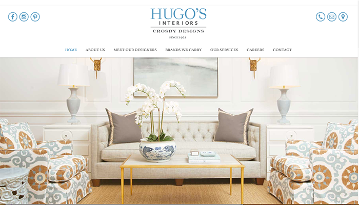 SEO for Furniture Store Hugos Interiors SEO for Furniture Store Hugos Interiors